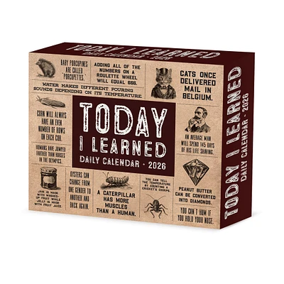 Today I Learned 2026 Box Calendar - Online Exclusive