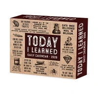 Today I Learned 2026 Box Calendar - Online Exclusive
