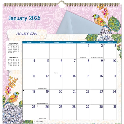 Ladybird File It 2026 Wall Calendar
