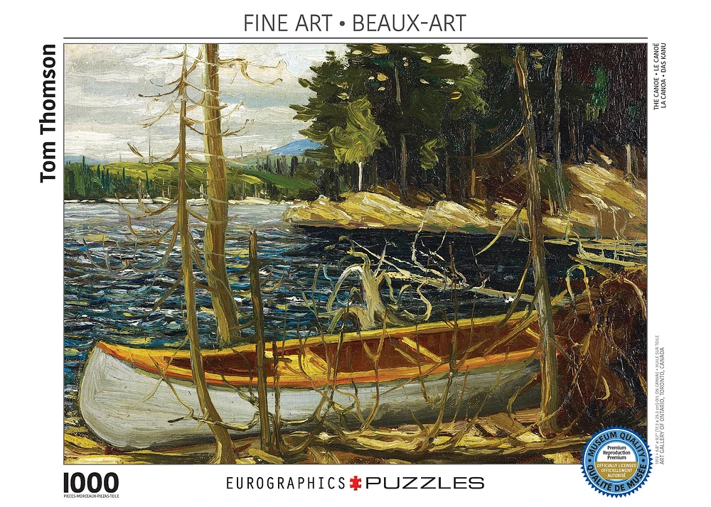 The Canoe by Thomson 1000 Piece Puzzle