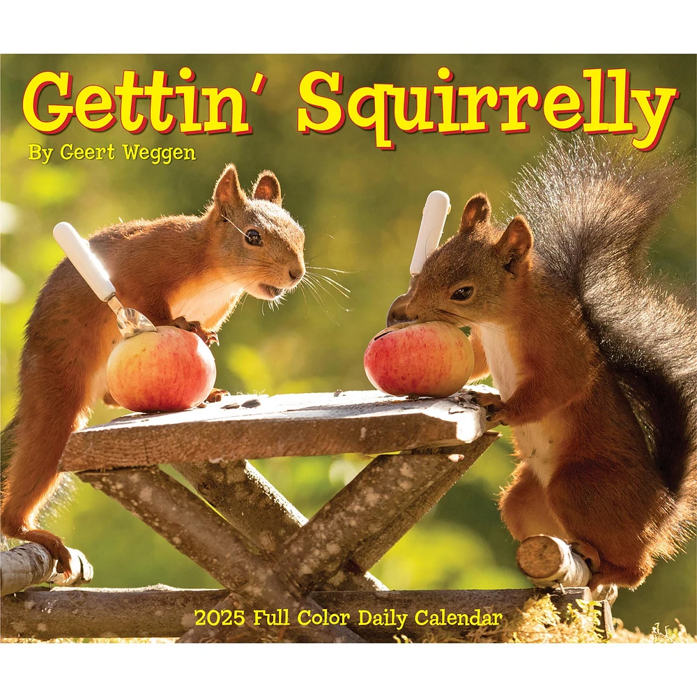 Gettin Squirrelly Box 2025 Calendar