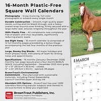 Clydesdales 2026 Wall Calendar - Online Exclusive