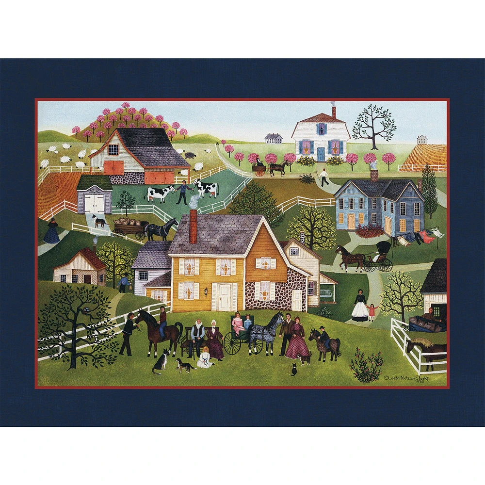 Linda Nelson Stocks 2026 Special Edition Wall Calendar with Print
