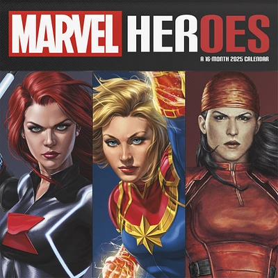 Marvel Heroes Wall 2025 Calendar - Online Exclusive