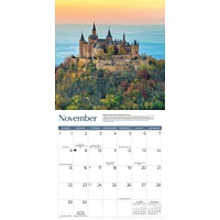 Castles 2026 Wall Calendar