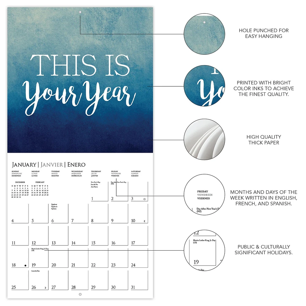 Best Day Ever 2026 Mini Calendar