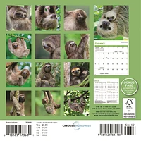 Sloths 2026 Mini Calendar