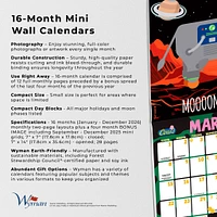 Cows Creamery 2026 Mini Calendar