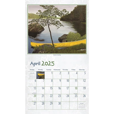 Northern Getaway Wall 2025 Calendar