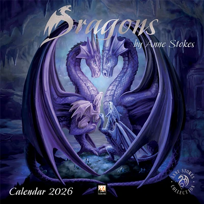 Dragons By Anne Stokes 2026 Wall Calendar - Online Exclusive