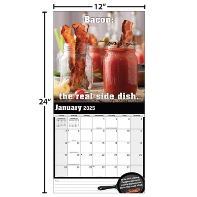 Youre Bacon Me Crazy Wall 2025 Calendar - Online Exclusive