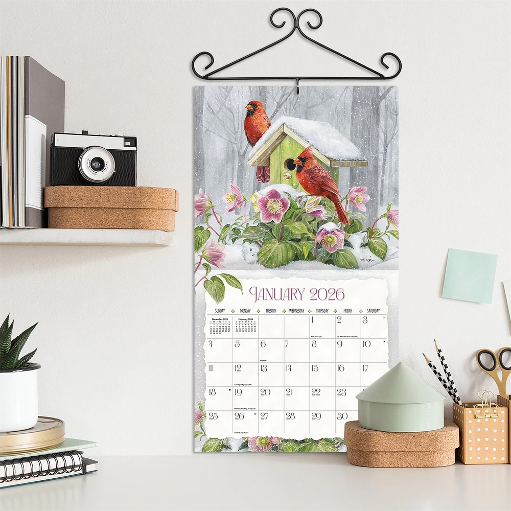 Birdhouses 2026 Wall Calendar - Online Exclusive