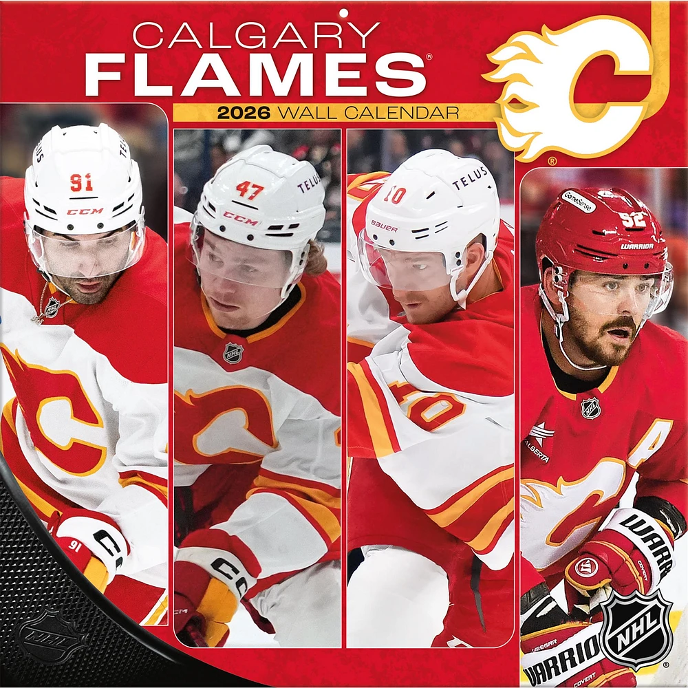 NHL Calgary Flames 2026 Wall Calendar - Online Exclusive