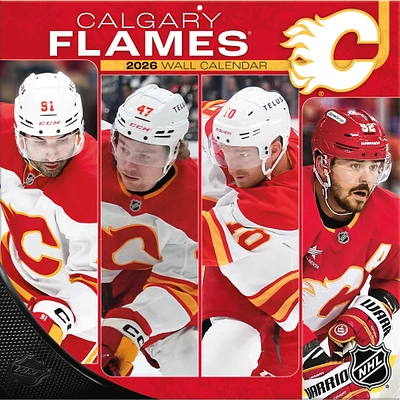 NHL Calgary Flames 2026 Wall Calendar - Online Exclusive