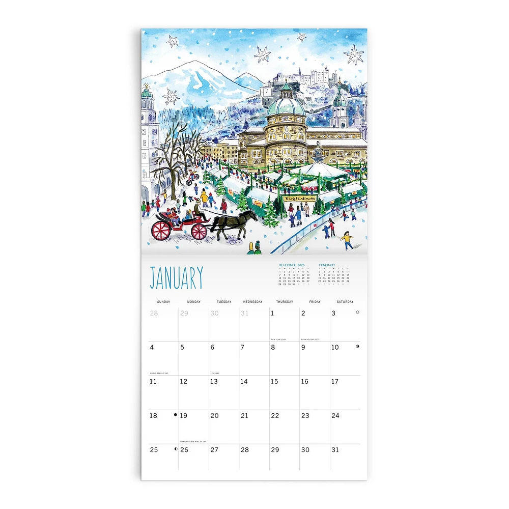 Michael Storrings Classic 2026 Wall Calendar - Online Exclusive
