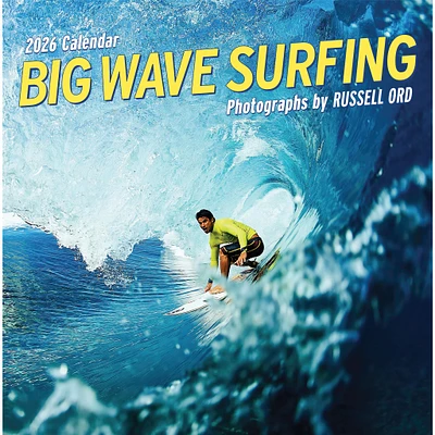 Big Wave Surfing 2026 Wall Calendar - Online Exclusive