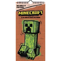 Minecraft Slim 2025 Calendar