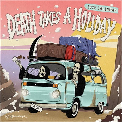 Death Takes A Holiday Wall 2025 Calendar