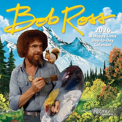 Bob Ross 2026 Box Calendar