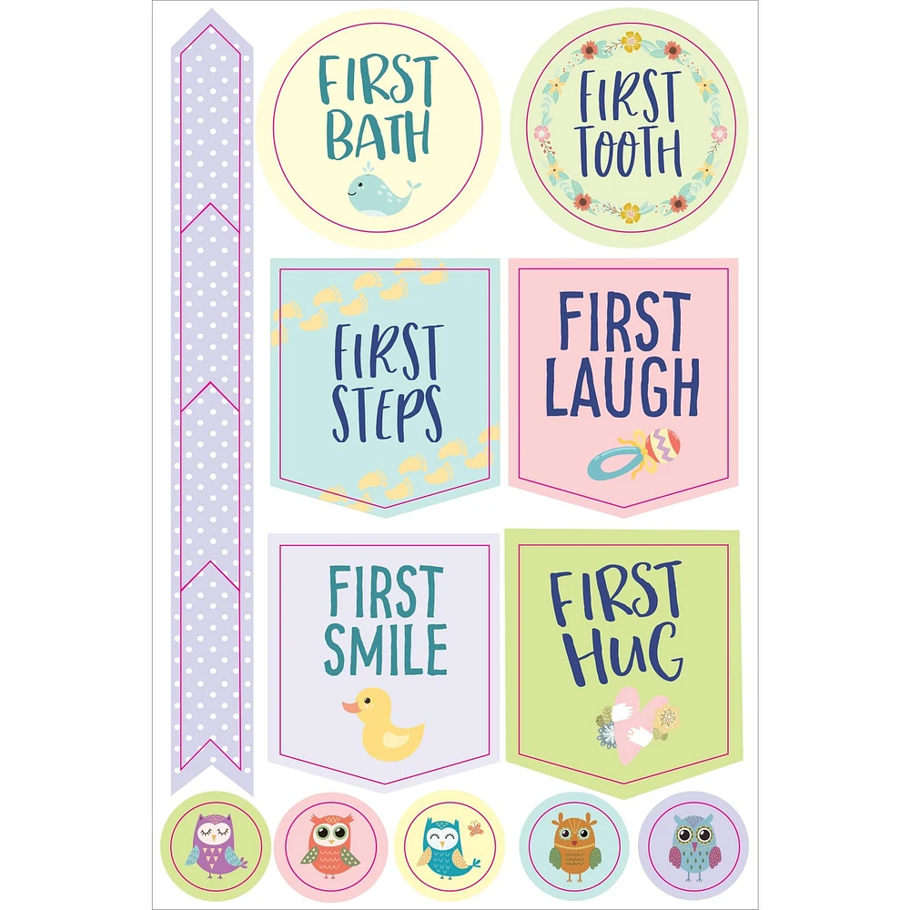 Pregnancy and Babys 1st Year Planner Stickers