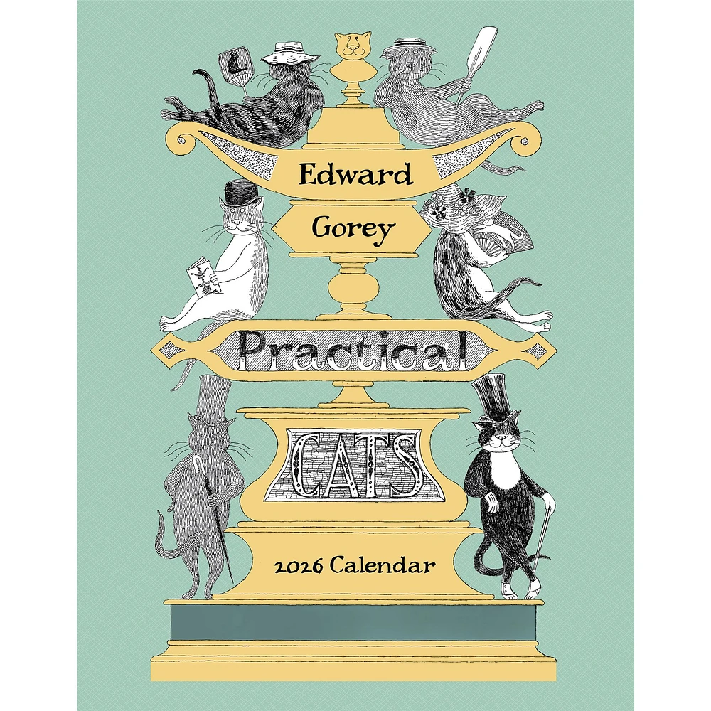 Edward Gorey 2026 Mini Calendar - Online Exclusive
