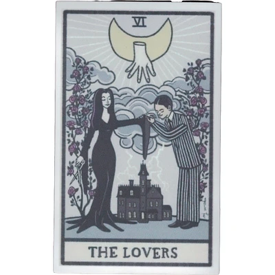 The Lovers Card Vinyl Sticker - FINAL SALE