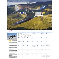 Golden Age Of Flight Deluxe 2026 Wall Calendar