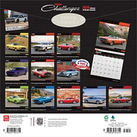 Dodge Challenger 2026 Wall Calendar