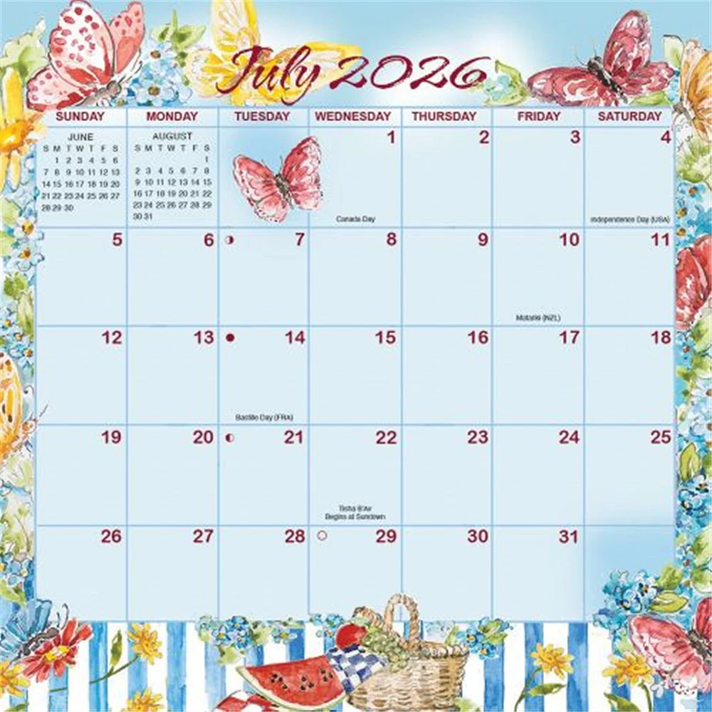 Joyful Seasons Magic Grip 2025-2026 Mini Calendar
