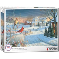 Country Cardinals Exclusive 1000 Piece Puzzle