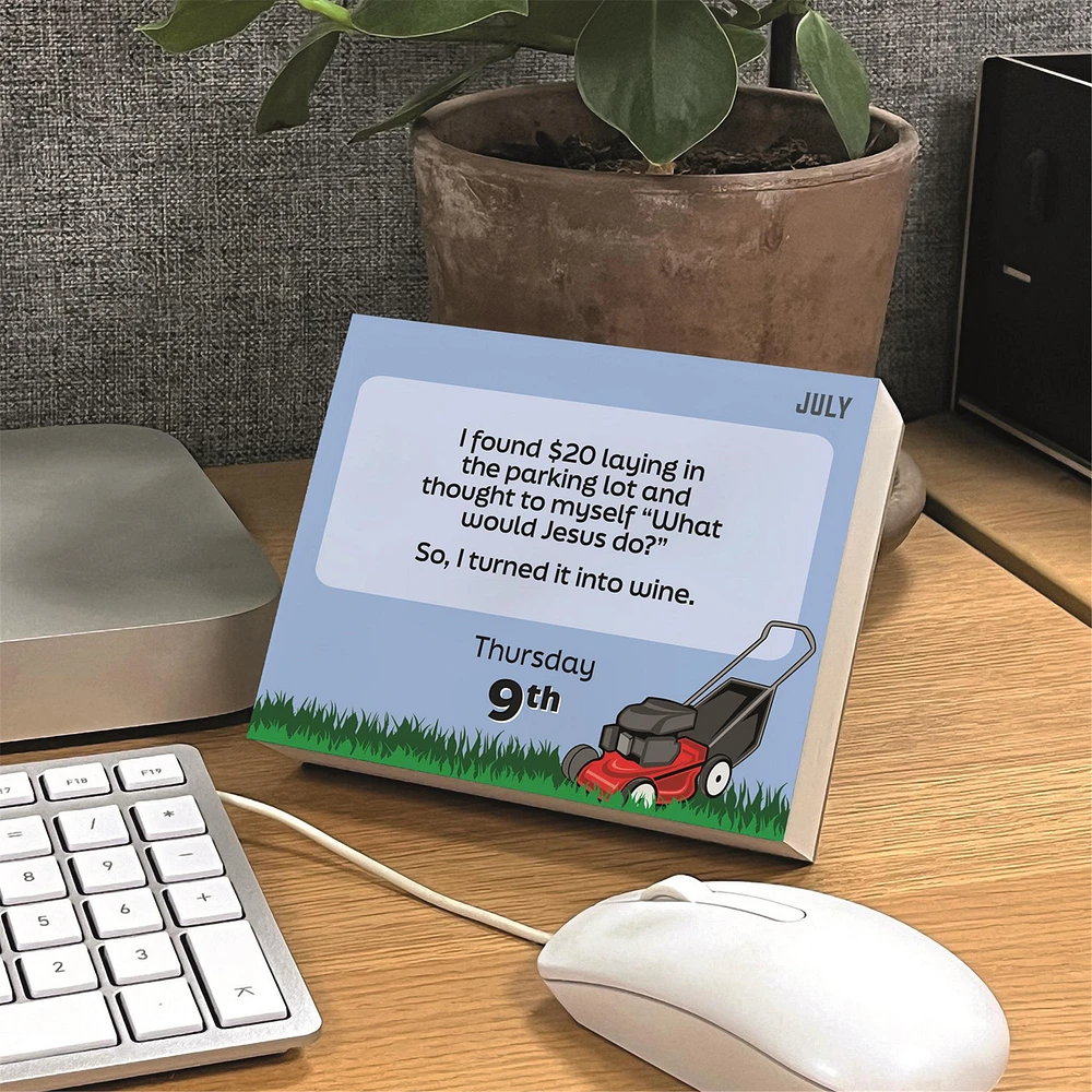 King Of The Dad Jokes 2026 Box Calendar