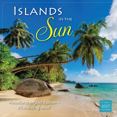 Islands In The Sun Wall 2025 Calendar