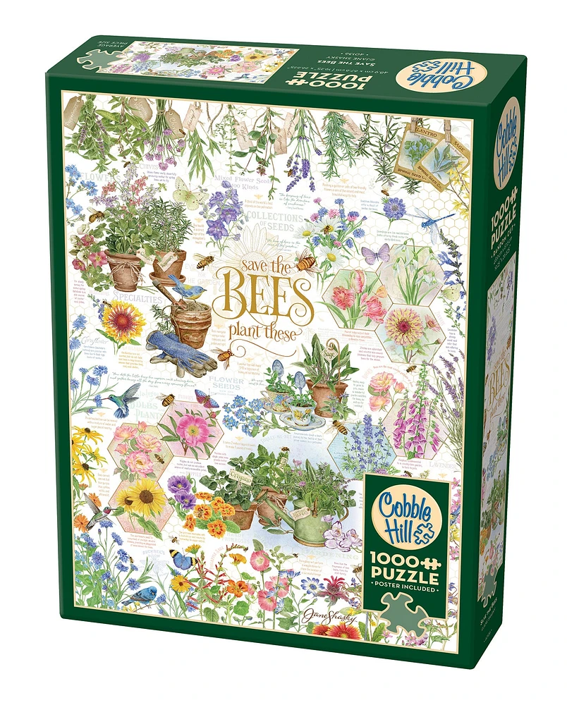 Save the Bees 1000 Piece Puzzle