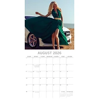 Girls And Cars 2026 Wall Calendar