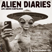 Alien Diaries 2026 Wall Calendar - Online Exclusive