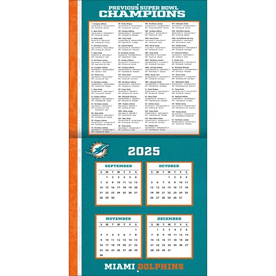 NFL Miami Dolphins 2026 Wall Calendar - Online Exclusive