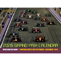 Autocourse Grand Prix 2026 Wall Calendar