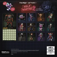 Five Nights At Freddys Exclusive with Decal 2026 Deluxe Wall Calendar
