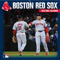 MLB Boston Red Sox Wall 2025 Calendar