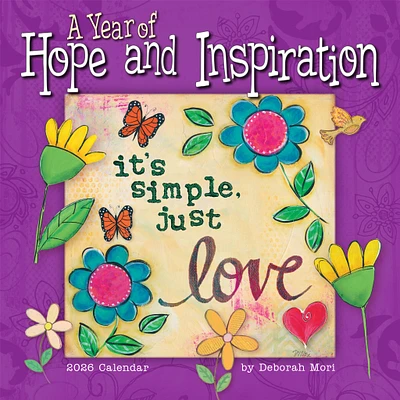 Year Of Hope And Inspiration 2026 Mini Calendar