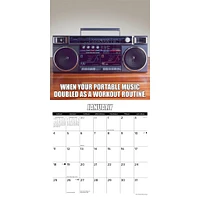 80S Flashback 2026 Wall Calendar - Online Exclusive