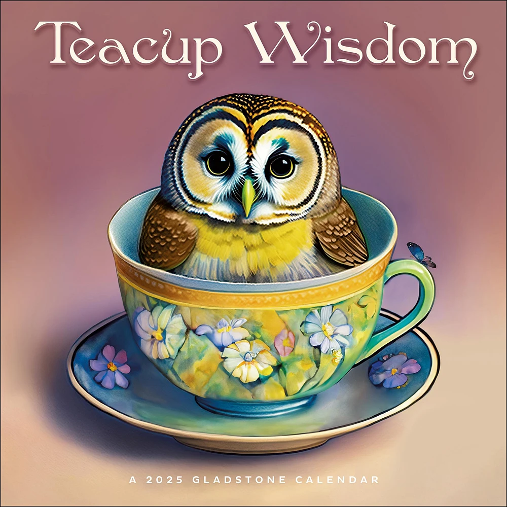 Teacup Wisdom Wall 2025 Calendar