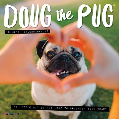 Doug The Pug 2026 Mini Calendar
