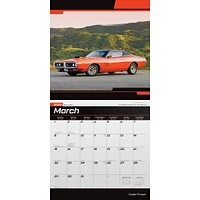 Dodge Charger 2026 Wall Calendar