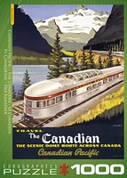 The Canadian Canadian Pacific Rail 1000 Piece Puzzle - Online Exclusive