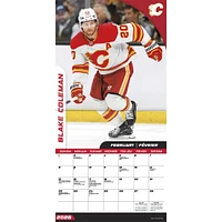 NHL Calgary Flames Bilingual 2026 Wall Calendar