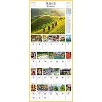 1000 Places To See Before You Die 2026 Wall Calendar