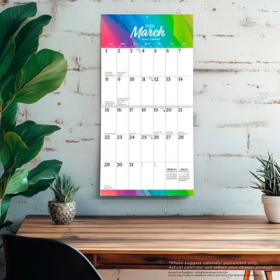 Big And Bright Large Print 2026 Wall Calendar
