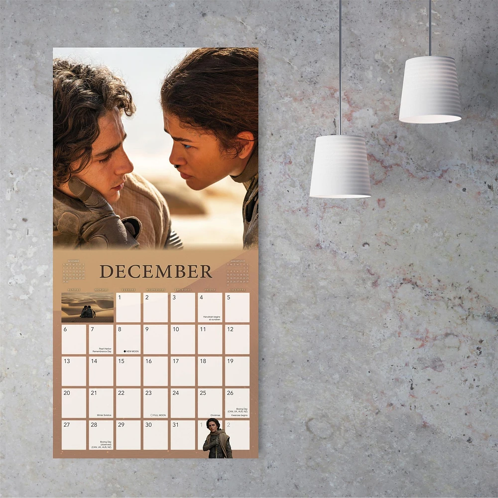 DUNE 2026 Wall Calendar