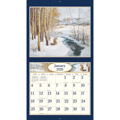 Four Seasons 2026 Wall Calendar